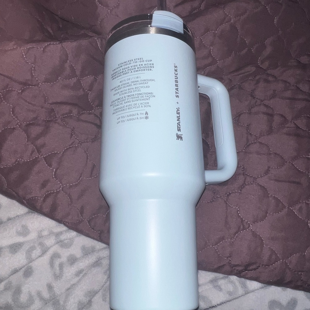 Starbucks Stanley Light blue tumbler